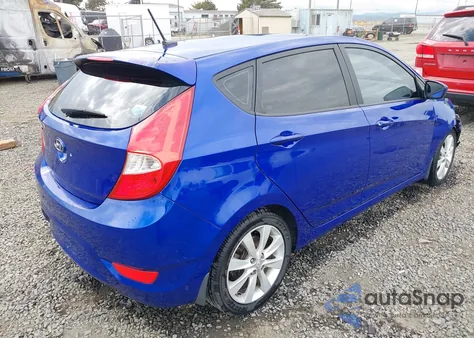 2012 Hyundai Accent Se from USA, damaged, VIN KMHCU5AE0CU020055